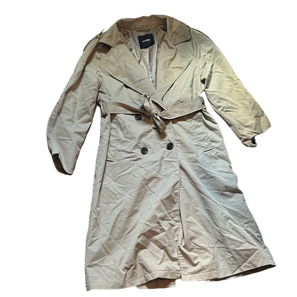 Pull & Bear Women's Beige Trench Coat